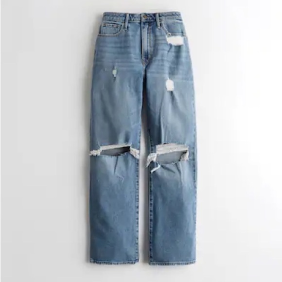 Hollister Ultra High Rise Dad Jean - Picture 2 of 11